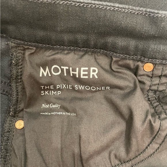 Mother The Pixie Swooner Skimp black jeans - Picture 5 of 5